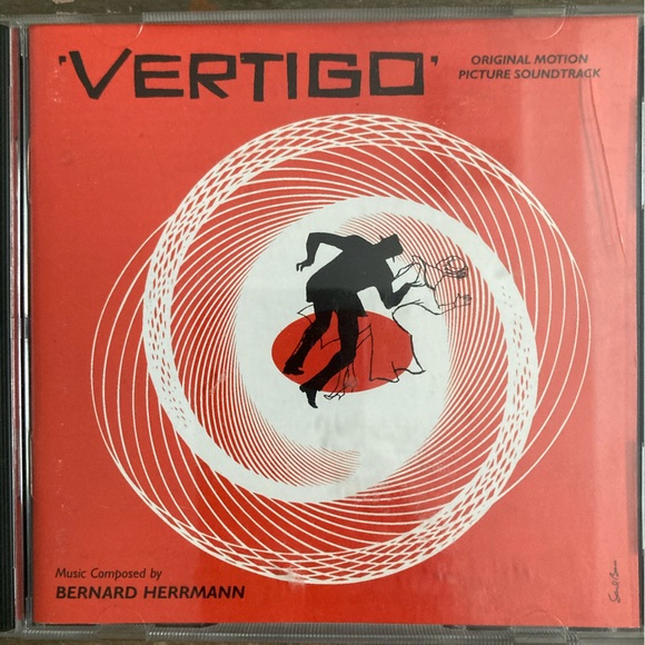 Vertigo - Hitchcock Film Soundtrack by Bernard Herrmann; CD Excellent Condition! - Picture 3 of 9